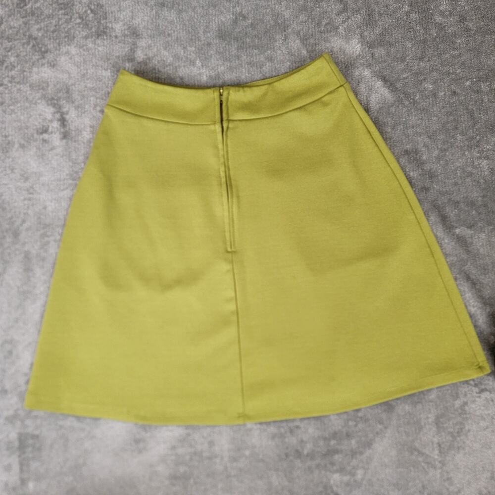 Smak Parlour Mini Skirt Womens Small Green A-Line Pocket y2k Retro Knit - Picture 7 of 8